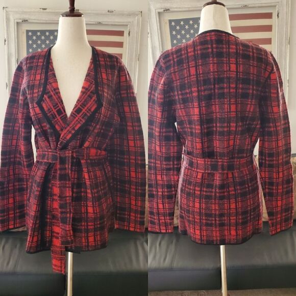 J.McLAUGHLIN Wool Sweater Cardigan  - Picture 3 of 14